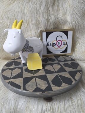 RARE Beekman 1802 Billy Goat Goatie Kindness Bank Promo White Figurine WITH PLUG